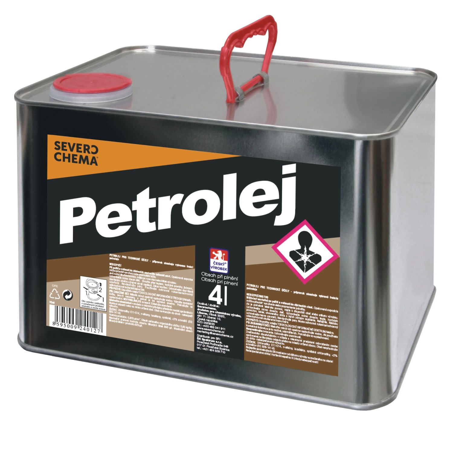 E-shop Severochema Petrolej 4 l