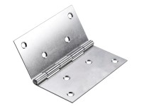 Hettich Nábytkový záves hranatý, pozinkovaný, 100 x 100 x 1,5 mm