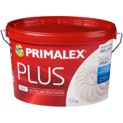 PRIMALEX Vnútorný maliarsky náter Plus biely 7,5 kg