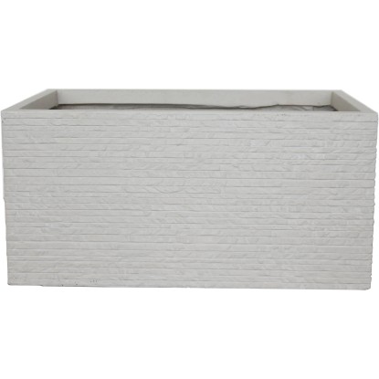 Kvetináč Brickstone, pieskový, 43 x 24 x 19 cm