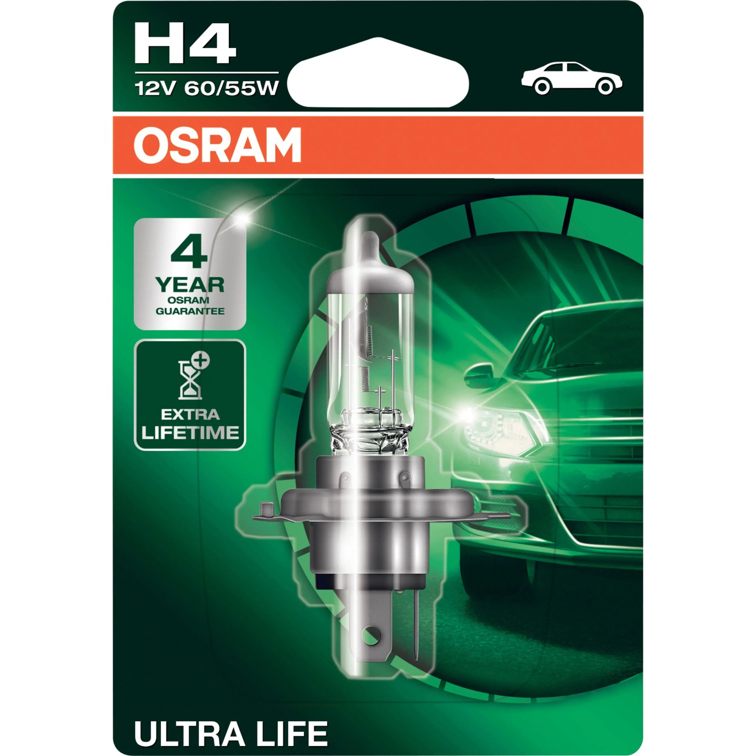 E-shop OSRAM Žiarovka Ultra Life H4 12 V 64193ULT-01B