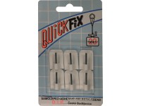 D.I.P. Háčik samolepiaci QF typ 8, plast, biela, 6 ks D.I.P. Háčik samolepiaci QF typ 8, plast, biela, 6 ks