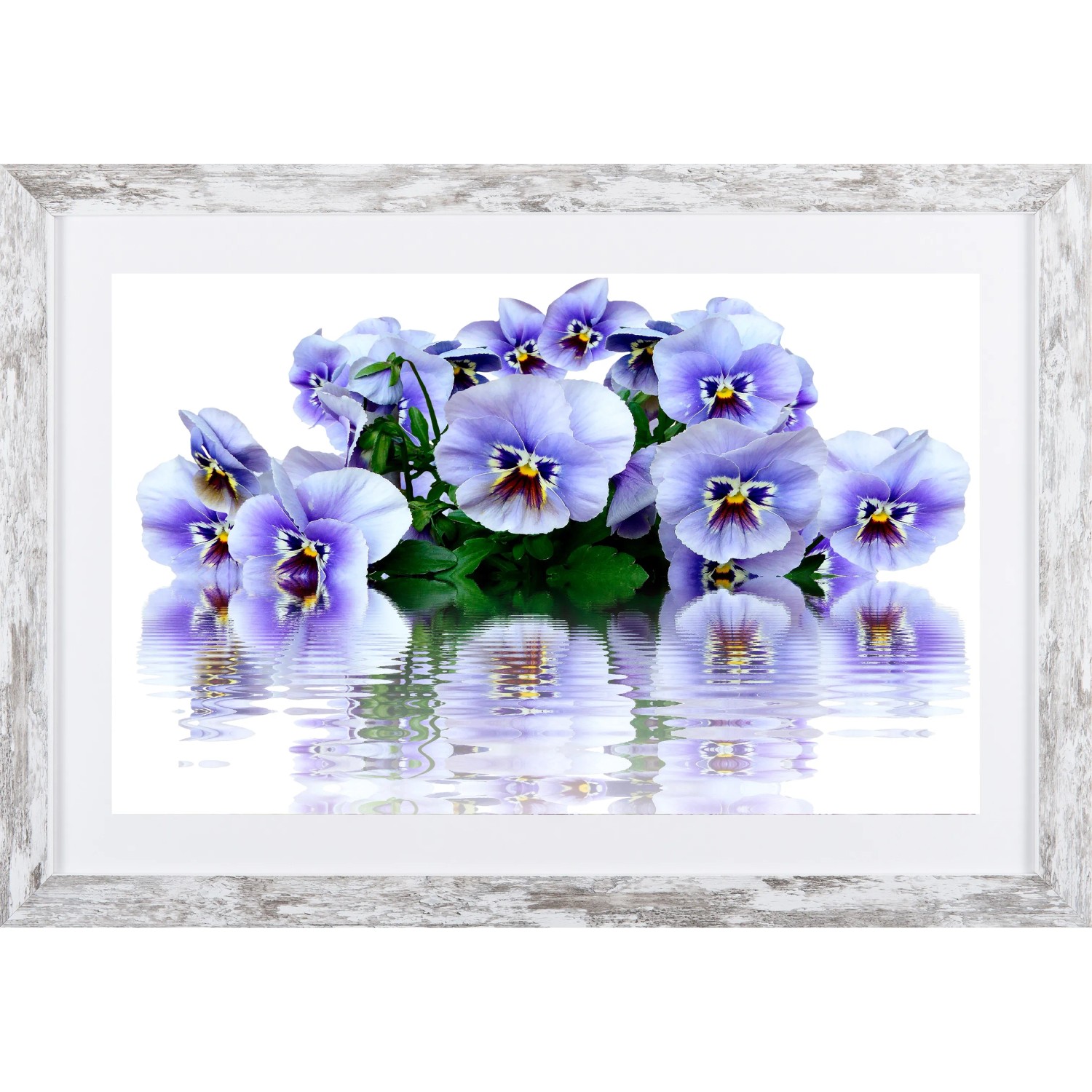 E-shop Bondecor Obraz v modernom ráme Voda 37 x 53 cm