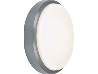 Okrúhle nástenné LED svietidlo 18 W, 1400 lm, 4000 K, antracitová, pr. 21 cm