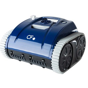 Modro-čierny bazénový robot CF CF200CL s batériou pre automatické čistenie bazéna.