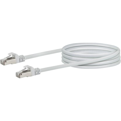 Schwaiger Sieťový kábel CAT 6 (SF/UTP) konektor RJ45 > konektor RJ45 50 cm biely