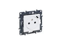 Legrand Zásuvka 2P + T s USB-C nabíjačkou 7,5 W Valena Life, biela