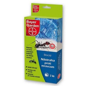 Bayer Garden nástraha na mravce v boxe, 2 ks. Účinný prostriedok na ničenie mravcov pre dom a záhradu.