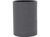 Kvetináč z materiálu fiberstone tmavo sivá pr. 33 x 48 cm