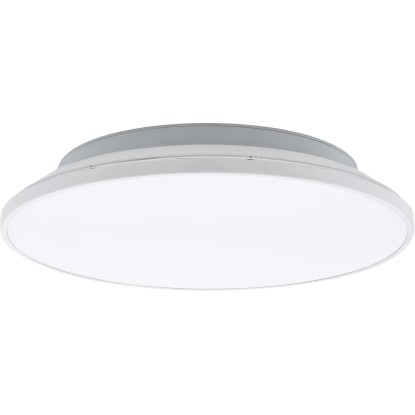 EGLO Stropné LED svietidlo Crespillo, biele, pr. 38 x 6,5 cm