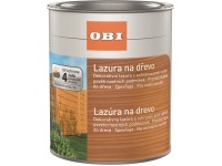 OBI Lazúra na drevo orech 750 ml