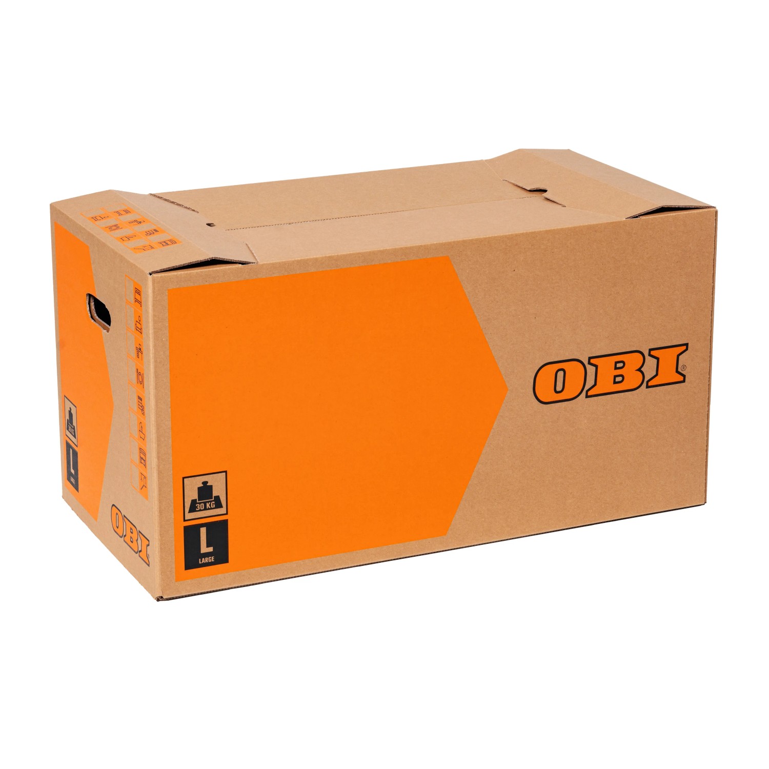 E-shop OBI Kartónová krabica na sťahovanie L 80 l, 67 x 35 x 35 cm