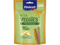 Vitakraft Tyčinky pre psov Vita Veggies Stickies so syrom a zemiakmi, 80 g