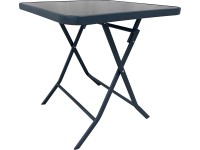 OBI Skladací stôl Toconao antracitový 70 x 70 x 70 cm OBI Skladací stôl Toconao antracitový 70 x 70 x 70 cm