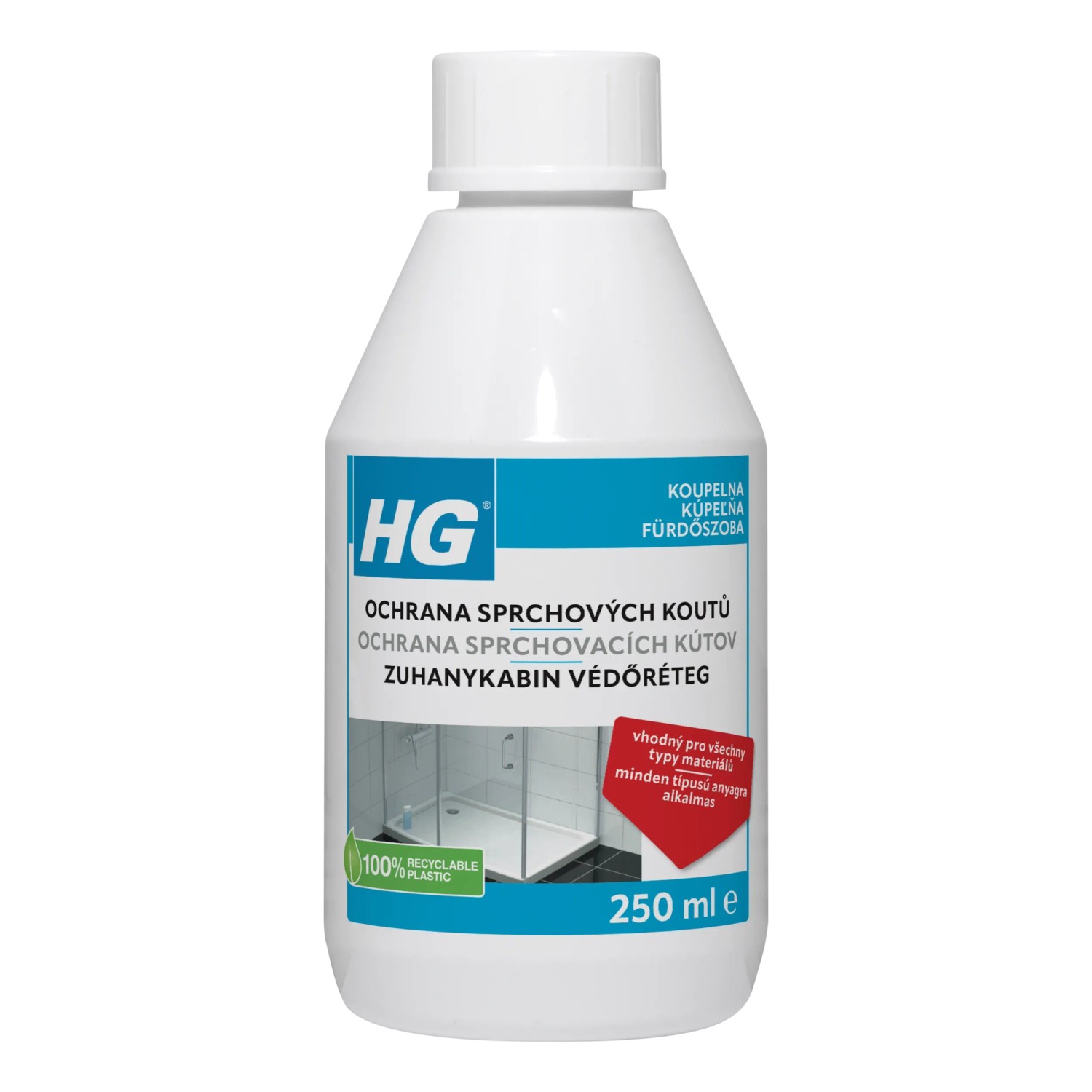 E-shop HG Ochrana sprchových kútov 250 ml