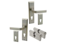 O.K. Doors Súprava kovania P55 typ 011/02 univerzálne otváranie, 2 vložky 35/45