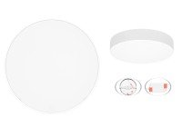 Ecolite LED stropné svietidlo TERA biele 24 W, 1950 lm, 4100 K, pr. 17 x 4,5 cm