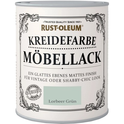 Rust-Oleum Kriedová farba na nábytok, vavrínová zelená matná, 750 ml