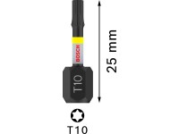 Bosch Bity skrutkovacie T10 Impact Control, 2 ks