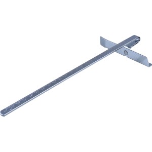 Paralelný doraz pre akumulátorovú ručnú okružnú pílu LUX A-KS-20/150 pre presné rezy.