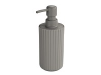 Allstar Dávkovač mydla Minas sivohnedý 18 cm x 7 cm Allstar Dávkovač mydla Minas sivohnedý 18 cm x 7 cm
