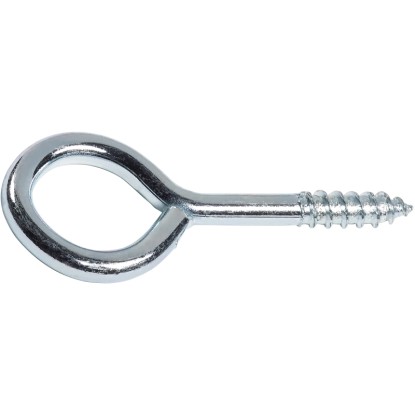 Oko so skrutkou pozinkované lesklé 25 x 3,8 mm, 5 ks