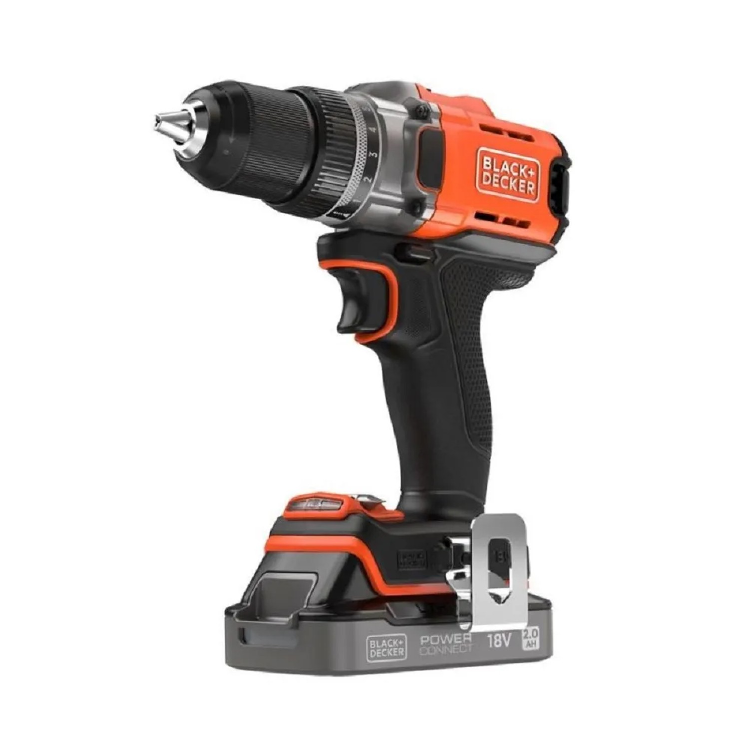 E-shop Black+Decker Aku skrutkovač BCD382D1XC-QW, 18 V