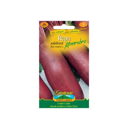 Gardenie Cvikla šalátová MONORUBRA valcovitá