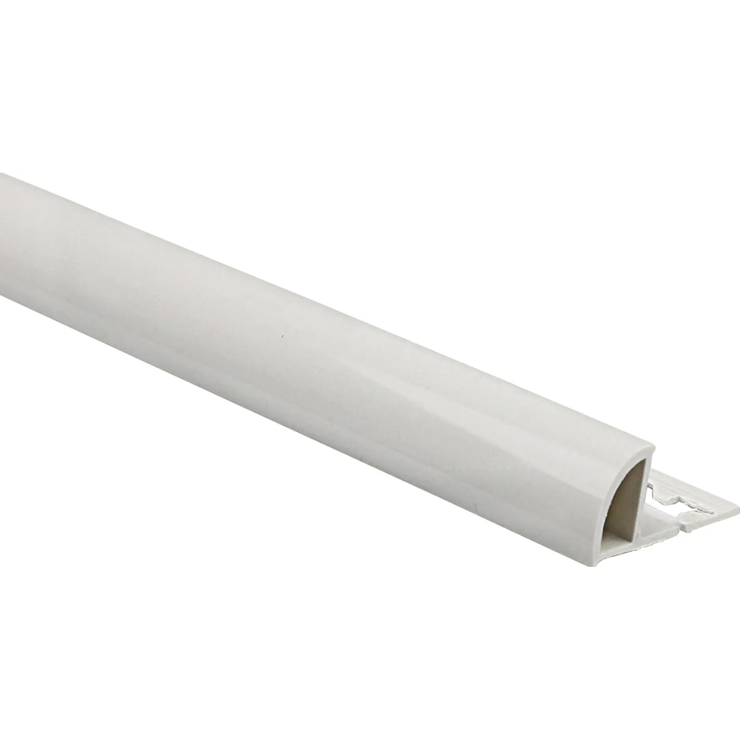 E-shop Arcansas Ochranný profil RONDBRIL PVC biely 8 x 25,5 x 2500 mm