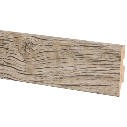 Soklová lišta dub 60 mm x 20 mm dĺžka 2600 mm