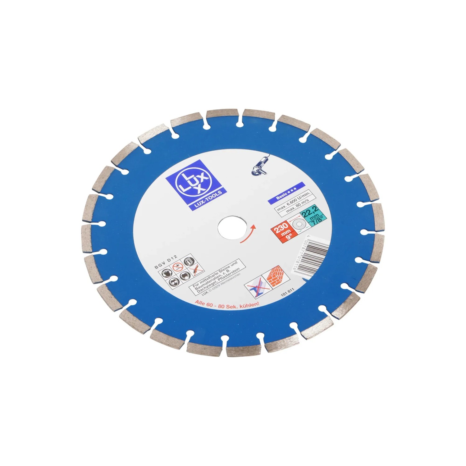 E-shop LUX-TOOLS Univerzálny diamantový rezný kotúč 230 mm