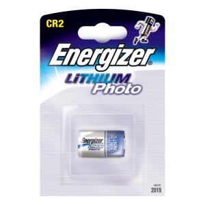 Lítiová fotobatéria Energizer CR2, 3V, 1 kus v blistri.