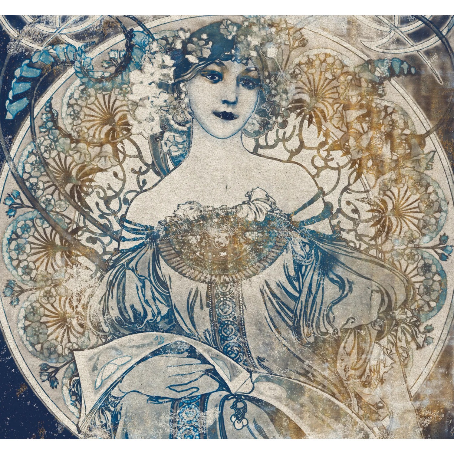 E-shop Komar Vliesová fototapeta Porcelaine 300 x 280 cm