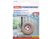 tesa Obojstranná montážna páska Powerbond TRANSPARENT, priehľadná, 1,5 m x 19 mm tesa Obojstranná montážna páska Powerbond TRANSPARENT, priehľadná, 1,5 m x 19 mm