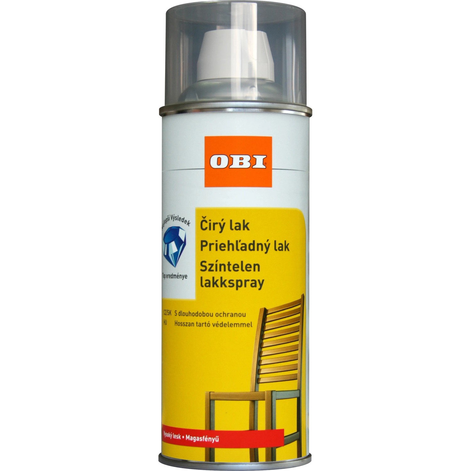 E-shop OBI Farba v spreji lesklá bezfarebná 400 ml