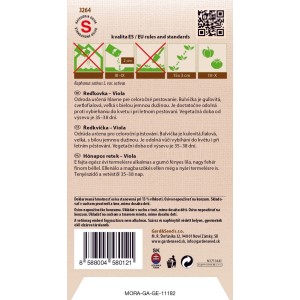 GardenSeed Premium Semienka Reďkovka Viola