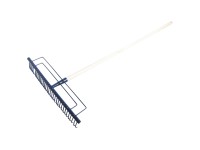 LUX Hrable na trávu s násadou a pracovnou šírkou 58 cm