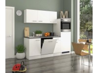 Flex-Well Kuchyňa Joelina 210 cm/typ 1 - chladnička/rúra/varná doska/umývačka