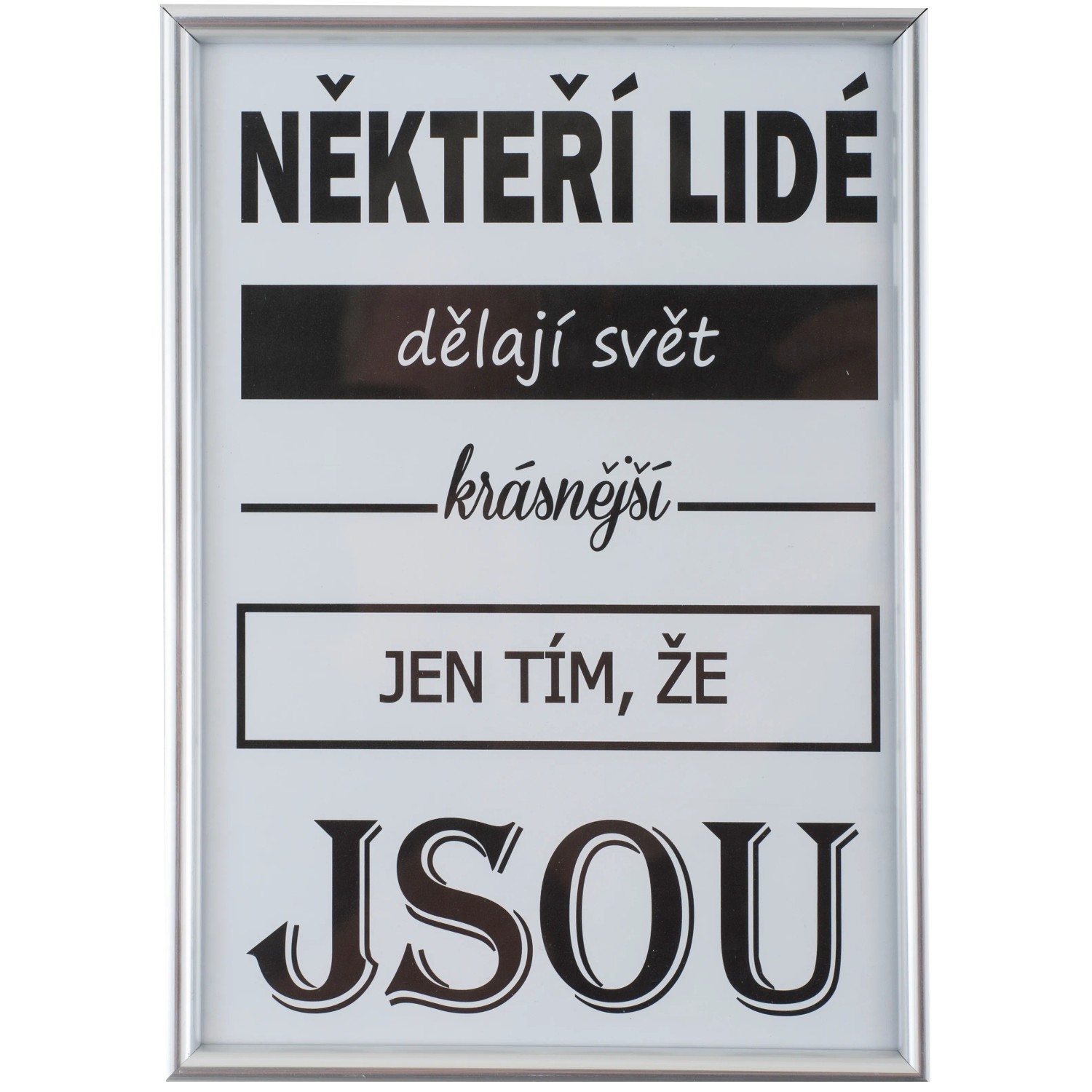 E-shop Bondecor Fotorám plastový FAST strieborný, 10 x 15 cm