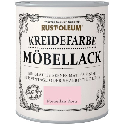 Rust-Oleum Kriedová farba na nábytok, čínska ruža matná, 125 ml