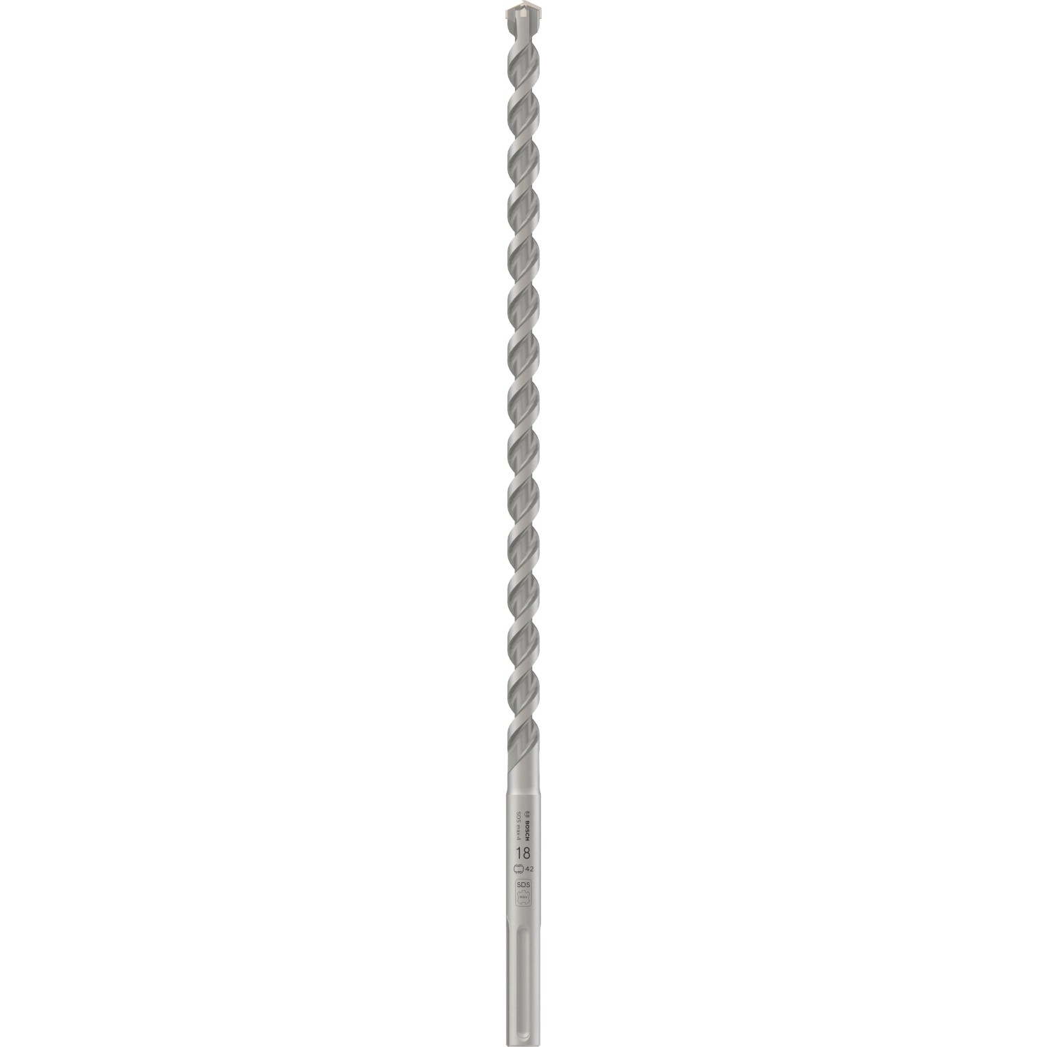 Bosch Špirálový príklepový vrták SDS max-4, 18 x 400 x 540 mm