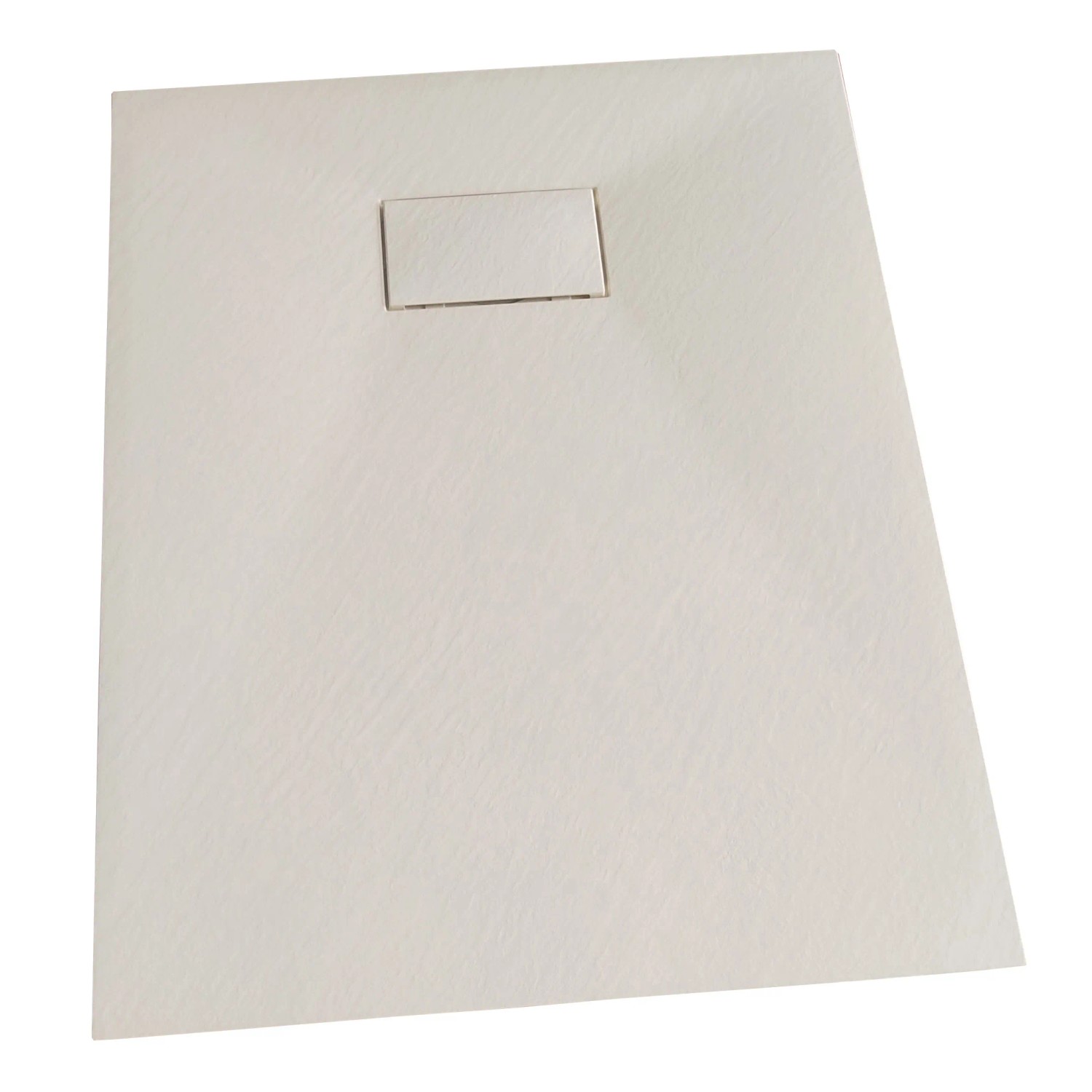 E-shop Sanotechnik Rezateľná sprchová vanička SMC biela 100 x 80 x 2,6 cm