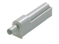 Hettich Univerzálny tlmič dverí na priskrutkovanie plastový sivý, 4 ks