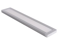 Prisadené LED svietidlo ALENA, 35 W, 3000 lm, 4000 K, strieborná, 84,7 x 16,1 cm