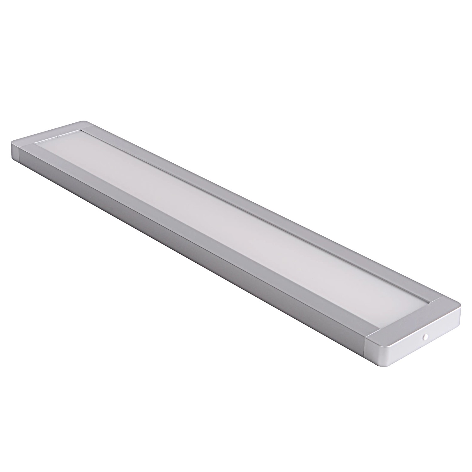 E-shop Prisadené LED svietidlo ALENA, 35 W, 3000 lm, 4000 K, strieborná, 84,7 x 16,1 cm