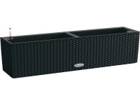 Lechuza Truhlík Balconera Cottage 80 čierny, 19 x 19 x 79 cm