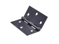 Hettich Kĺbové závesy, oceľ, čierna, 50 x 50 x 1 mm, 2 ks