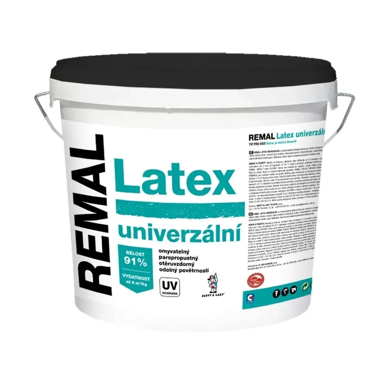 E-shop REMAL Latexový náter Latex V2020 univerzálny biely 5 kg