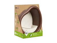 elho Kŕmidlo pre vtáky Organic hnedo-biele 16,8 x 27,4 x 25,4 cm