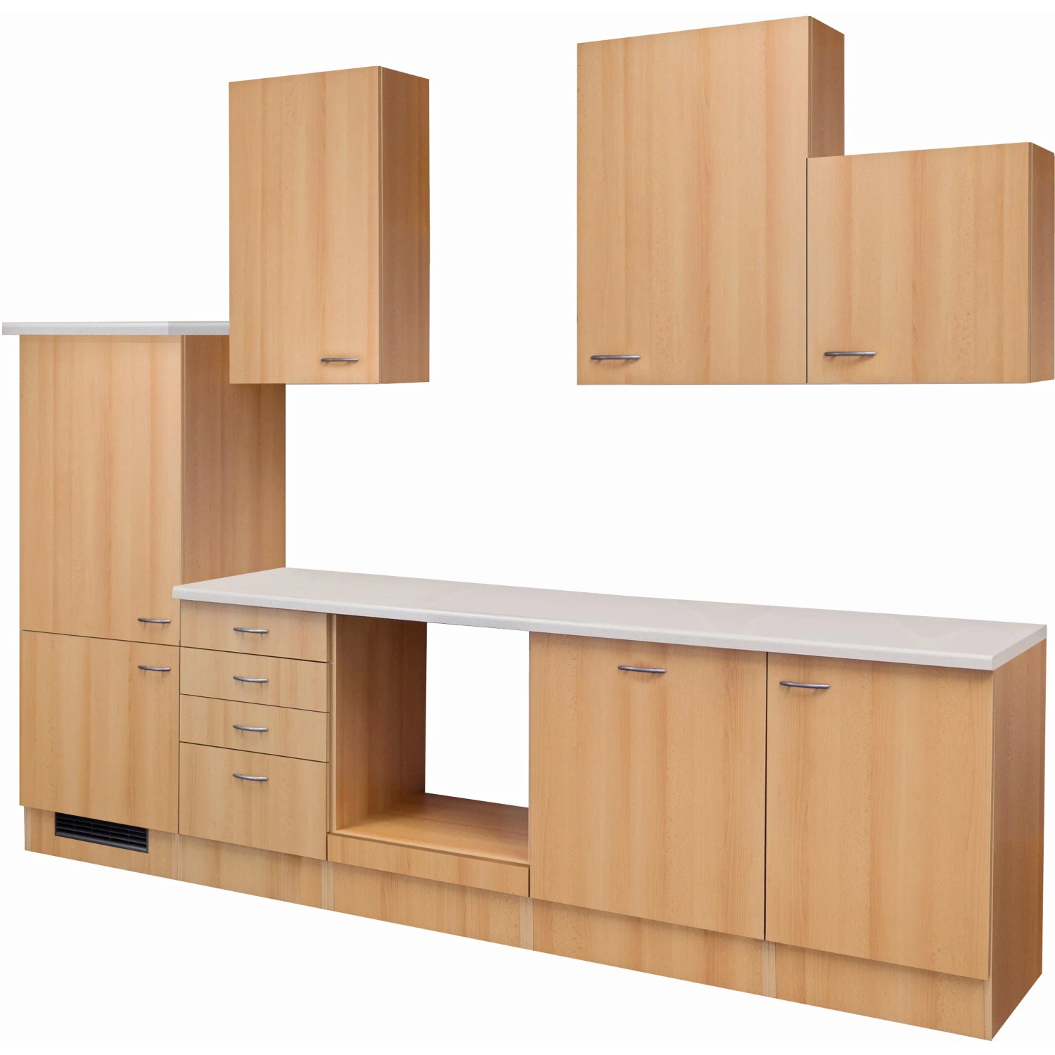 E-shop Flex-Well Kuchyňa Nano 280 cm/typ 9 - bez el.spotrebičov a drezu